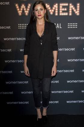 Lucia Ramos during the presentation of the Women secret musical with Elsa Pataky at Circulo Bellas artes in Madrid, Spain. November 10, 2016.  (20161110004)