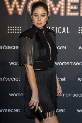 Ana Verdasco during the presentation of the Women secret musical with Elsa Pataky at Circulo Bellas artes in Madrid, Spain. November 10, 2016.  (20161110012)