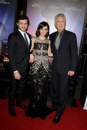 AFI Fest - Filmpremiere Rules Dont Apply Alden Ehrenreich, Lily Collins & Warren Beatty AFI FEST SCREENING OF RULES DON T APPLY Hollywood Patrick Rideaux PicturePerfect