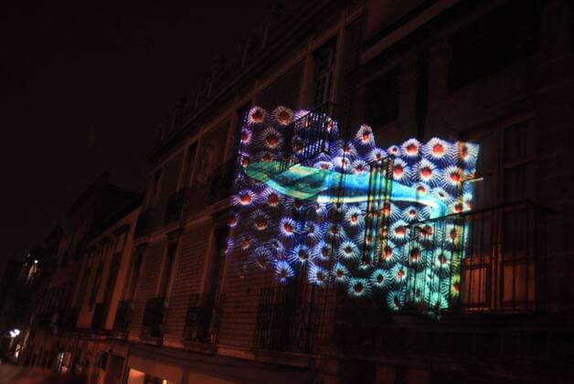 Festival of Lights in Mexiko-Stadt View of the streets in Mexico City, Mexico, on 10 November 2016, during the inauguration of the third International Festival of Lights Filux 2016, where more than 15 international artists will participate. THIRD EDITION OF THE INTERNATIONAL FESTIVAL OF LIGHTS FILUX 2016 !ACHTUNG: NUR REDAKTIONELLE NUTZUNG!  MEX58 20161111-636144409529881834