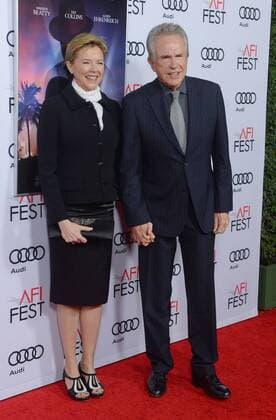 Cast members Warren Beatty and Annette Bening attend the premiere of the motion picture dramatic comedy Rules Don t Apply at TCL Chinese Theatre in the Hollywood section of Los Angeles on November 10, 2016. Storyline: An unconventional love story of an aspiring actress, her determined driver, and the eccentric billionaire who they work for.  LAP2016111003 JIMxRUYMEN