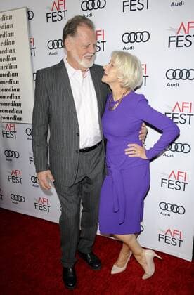 Taylor Hackford & wife Helen Mirren AFI FEST SCREENING OF THE COMEDIAN Hollywood Patrick Rideaux PicturePerfect