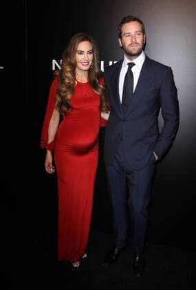 November 11, 2016 - Los Angeles, CA, United States - 11 November 2016 - Los Angeles, California - Armie Hammer with wife Elizabeth Chambers. Nocturnal Animals Los Angeles Screening held at the Hammer Museum. Photo Credit: AdMedia Los Angeles United States - ZUMAa123 20161111_zaa_a123_339