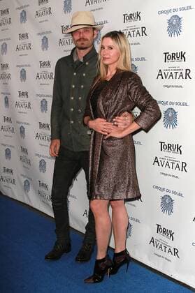 November 12, 2016 - Los Angeles, California, United States - 11 November 2016 - Los Angeles, California - Christopher Backus, Mira Sorvino. Cirque du Soleil Toruk - The First Flight Opening Night held at Staples Center. Photo Credit: PMA AdMedia Los Angeles United States - ZUMAa123 20161112_zaa_a123_079