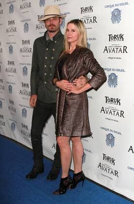 November 12, 2016 - Los Angeles, California, United States - 11 November 2016 - Los Angeles, California - Christopher Backus, Mira Sorvino. Cirque du Soleil Toruk - The First Flight Opening Night held at Staples Center. Photo Credit: PMA AdMedia Los Angeles United States - ZUMAa123 20161112_zaa_a123_082