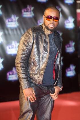 Maitre Gims CELEBRITES : NRJ Music Awards - Cannes - 12 11 2016 NicolasGavet 