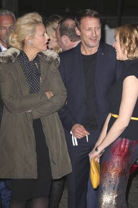 Barbara Schöneberger, Wotan Wilke Möhring und Franziska Weisz bei der Premiere des 1000. Tatort-Krimis Taxi nach Leipzig im Cinemaxx Dammtor. Hamburg, 11.11.2016 Foto:xgbrcix xFuturexImage