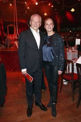 Cornelia Poletto mit Ehemann Rüdiger Grube bei der Cornelia Poletto Palazzo Gala Premiere im Spiegelsaal auf dem Deichtorplatz. Hamburg, 12.11.2016 Foto:xgbrcix xFuturexImage