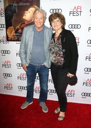 November 13, 2016 - Hollywood, CA, United States - 13 November 2016 - Hollywood, California - Paul Verhoeven, Martine Verhoeven. AFI FEST 2016 Presented By Audi - A Tribute To Isabelle Huppert And Gala Screening Of Elle held at The Egyptian Theatre. Photo Credit: AdMedia Hollywood United States - ZUMAa123 20161113_zaa_a123_156