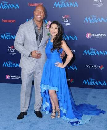 November 14, 2016 - Hollywood, CA, United States - 14 November 2016 - Hollywood, California. Dwayne Johnson, The Rock, Auli i Cravalho. AFI FEST 2016 Presented By Audi - Premiere Of Disney s Moana held at TCL Chinese Theater. Photo Credit: AdMedia Hollywood United States - ZUMAa123 20161114_zaa_a123_162