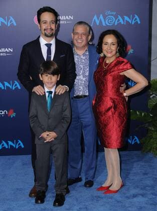 November 14, 2016 - Hollywood, CA, United States - 14 November 2016 - Hollywood, California. Lin-Manuel Miranda, Sebastian Miranda. AFI FEST 2016 Presented By Audi - Premiere Of Disney s Moana held at TCL Chinese Theater. Photo Credit: AdMedia Hollywood United States - ZUMAa123 20161114_zaa_a123_210