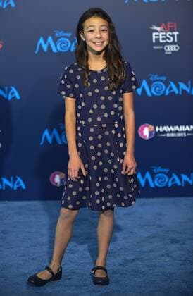 Aubrey Anderson-Emmons arrives at the world premiere of Walt Disney Animation Studios Moana at Hollywood s El Capitan Theatre in Los Angeles, California on November 14, 2016. The premiere is part of the lineup for AFI FEST 2016.  LAP20161114438 CHRISTINExCHEW