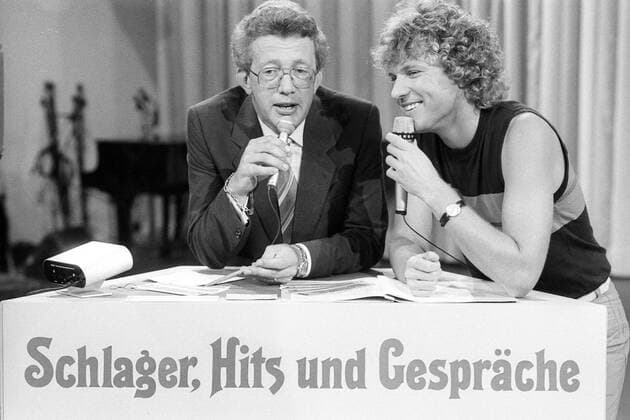 IFA Berlin 1983, Schlager, Hits und Gespräche mit Moderator Dieter Thomas Heck und Sänger Bernhard Brink