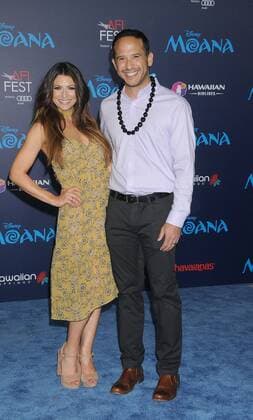 November 14, 2016 - Los Angeles, California, United States - November 14th 2016 - Los Angeles California USA - Actress CERENA VINCENT, Actor JOE NIEVES at the Disney World Premiere Moana held at the El Capitan Theater, Hollywood, CA Los Angeles United States - ZUMAf05_ 20161114_zaf_f05_061