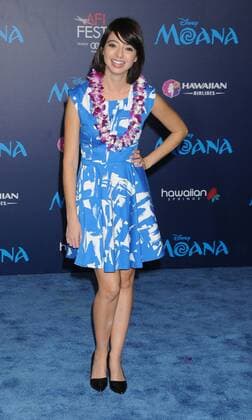 November 14, 2016 - Los Angeles, California, United States - November 14th 2016 - Los Angeles California USA - Actress KATE MICUCCI at the Disney World Premiere Moana held at the El Capitan Theater, Hollywood, CA Los Angeles United States - ZUMAf05_ 20161114_zaf_f05_096