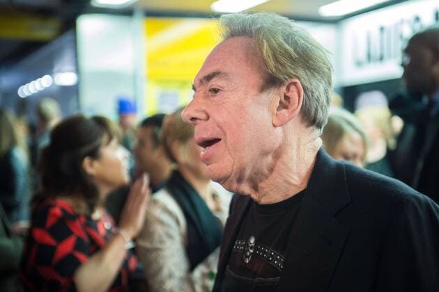 Andrew Lloyd Webber bei der Ankunft zur Musical Premiere von School of Rock The Musical am 14.11.2016 in London School of Rock The Musical New London Theatre Opening Night , 2016 