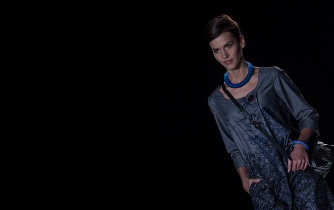 November 15, 2016 - Budapest, Hungary - Model presents a creation from Lucky Shepherd Designer Store at Budapest Fashion Night on Nov 15, 2016 at Boscolo Hotel in Budapest, Hungary. Budapest Hungary  - ZUMAn230 20161115_zaa_n230_326