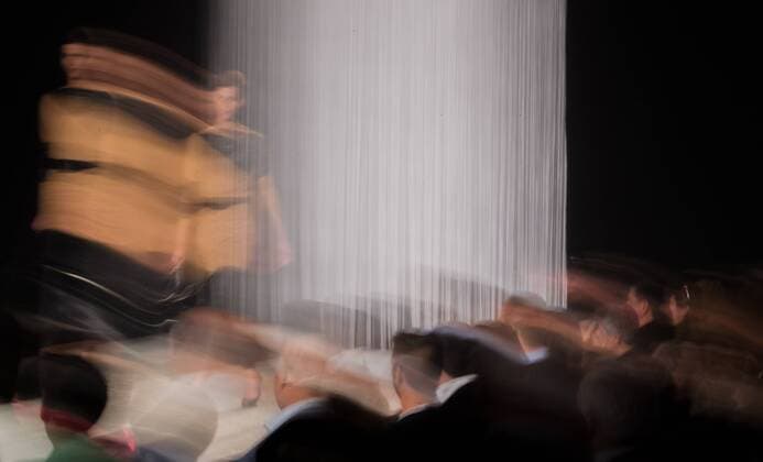 November 15, 2016 - Budapest, Hungary - Model presents a creation from Lucky Shepherd Designer Store at Budapest Fashion Night on Nov 15, 2016 at Boscolo Hotel in Budapest, Hungary. Budapest Hungary  - ZUMAn230 20161115_zaa_n230_329