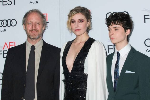 Mike Mills, Greta Gerwig und Lucas Jade Zumann beim 20th Century Women Gala Screening am 16.11.2016 im Rahmen vom AFI Fest in Hollywood, Los Angeles AFI FEST 2016 Presented by Audi - Gala Screening of 20th Century Women in Hollywood, Los Angeles 
