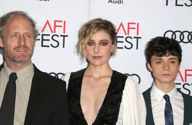 November 16, 2016 - Hollywood, California, United States - 16 November 2016 - Hollywood, California - Mike Mills, Greta Gerwig, Lucas Jade Zumann. AFI FEST 2016 Presented By Audi - A Tribute To Annette Bening And Gala Screening Of A24 s s 20th Century Women held at TCL Chinese Theatre. Photo Credit: AdMedia Hollywood United States - ZUMAa123 20161116_zaa_a123_168