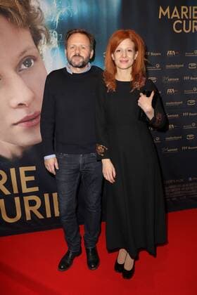 Samuel Finzi, Karolina Gruszka, Filmpremiere Marie Curie im Arri Kino in Muenchen am 16.11.2016