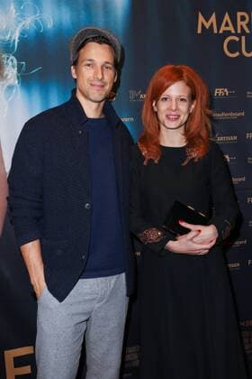 Florian David Fitz, Karolina Gruszka, Filmpremiere Marie Curie im Arri Kino in Muenchen am 16.11.2016