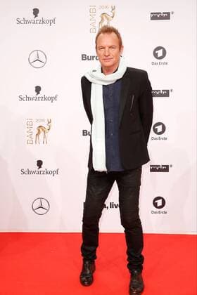 Sting bei der Verleihung Bambi 2016 am 17.11.2016 in Berlin Bambi 2016 Verleihung in Berlin 