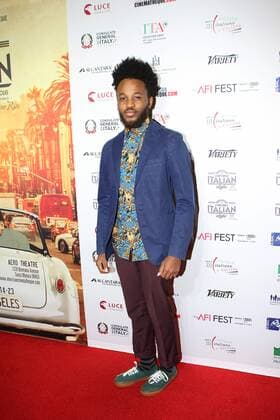 November 17, 2016 - Hollywood, United States - Actor Ifeanyi Dike Jr. attends a Conversation with Gianfranco Rosi and screening of Fire at Sea at AFI Fest 2016 presented by AUDI at the Graumans Egyptian in Hollywood, CA on November 17th Hollywood United States  - ZUMAn230 20161117_zaa_n230_178