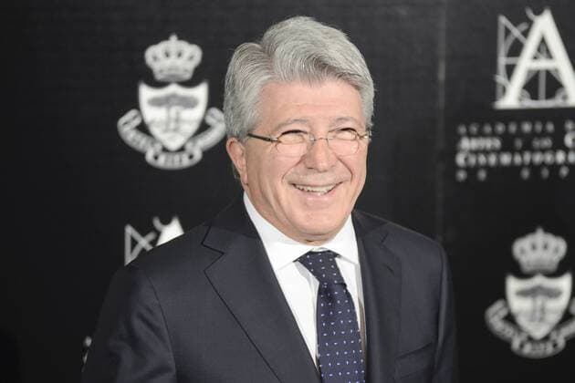 Enrique Cerezo attends to the photocall during the delivery of the Golden Medal of the Spanish Cinema Academic to Santiago Segura at Ritz Hotel in Madrid. November 18, Spain. 2016.  (20161118012)