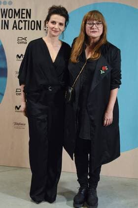 Juliette Binoche at the Woman in Action award given to Juliette Binoche. Cordon Press  DiegoxPuerta