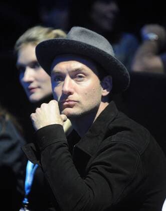 Tennis - 2016 ATP World Tour Finals at The O2 - Day Eight Singles Final: Andy Murray (Great Britain) vs. Novak Djokovic (Serbia) Actor Jude Law watches the final -  Mens singles Final