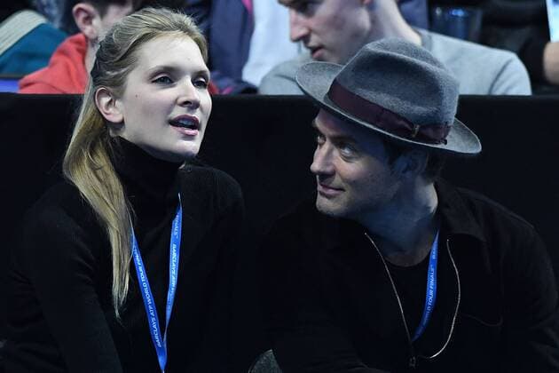 Jude Law and Phillipa Coan TENNIS : ATP FINALS 2016 antoinecouvercelle panoramic 