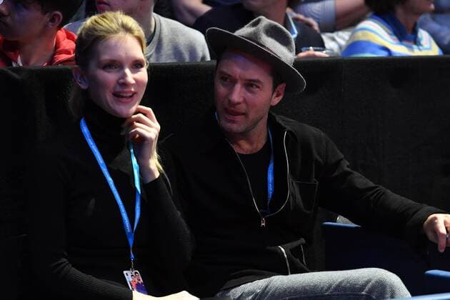 Jude Law and Phillipa Coan TENNIS : ATP FINALS 2016 antoinecouvercelle panoramic 