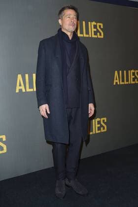 Brad Pitt - Photocall zum Film - Allied (Vertraute Fremde) - Paris - 20 11 2016 GwendolineLeGoff 