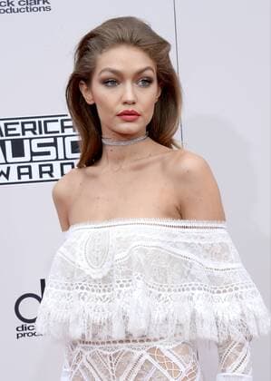 Model Gigi Hadid arrives for the 2016 American Music Awards held at Microsoft Theater in Los Angeles on November 20, 2016.  LAP20161120061 JIMxRUYMEN