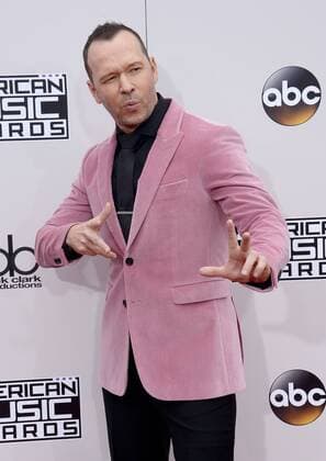 Recording artist Donnie Wahlberg arrives for the 2016 American Music Awards held at Microsoft Theater in Los Angeles on November 20, 2016.  LAP20161120146 JIMxRUYMEN