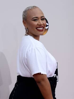 Singer Emeli Sande arrives for the 2016 American Music Awards held at Microsoft Theater in Los Angeles on November 20, 2016.  LAP20161120101 JIMxRUYMEN