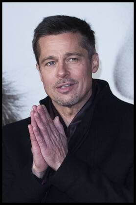 . 21 11 2016. London, United Kingdom. Brad Pitt arriving at the Allied premiere in London.  xStephenxLockx xi-Imagesx IIM-13853-0045