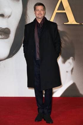 Brad Pitt attends the UK Premiere of Allied at the Odeon, Leicester Square, London. NOVEMBER 21st 2016  MISx163613