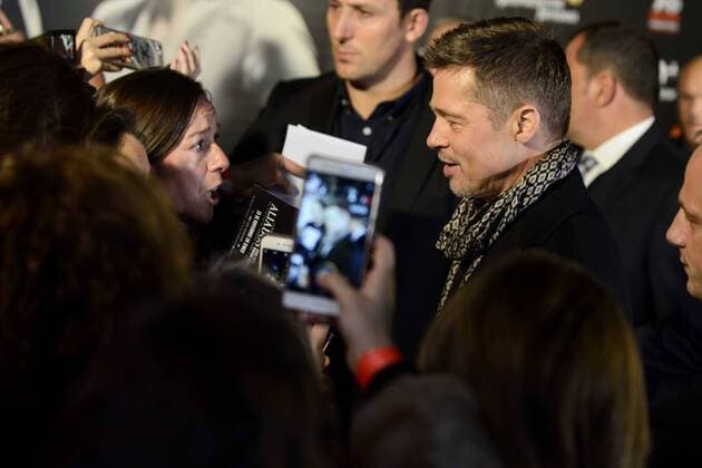 Allied Filmpremiere in Madrid American actor Brad Pitt attends to the photocall of the premiere of Aliados in Madrid. November 22, 2016.  (20161122085)
