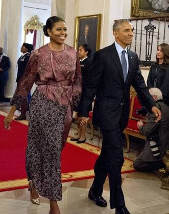 Berühmte Feministinnen, Michelle Obama November 22, 2016 - Washington, District of Columbia, United States of America - United States President Barack Obama and first lady Michelle Obama arrive to present Presidential Medal of Freedom, the NationâÄ™s highest civilian honor at a ceremony in the East Room of the White House in Washington, DC on Tuesday, November 22, 2016..Credit: CNP Washington United States of America - ZUMAs152 20161122_zaa_s152_025