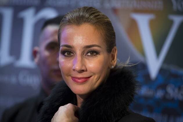 Rosa Caracciolo la femme de Rocco CELEBRITES : Filmpremiere Premiere Rocco - Paris - 22 11 2016 StephenCaillet Panoramic 
