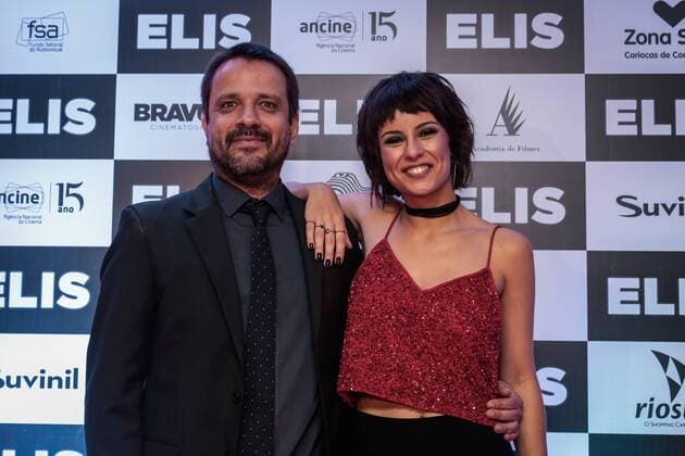 RIO DE JANEIRO, RJ - 22.11.2016: PRÉ ESTRIA DO FILME ELIS - Director Hugo Prata and Andrea Horta, during the pre premiere of Elis Film, held in Rio Sul Shopping Kinoplex, in Rio de Janeiro, RJ. x1234027x  AndréxHorta