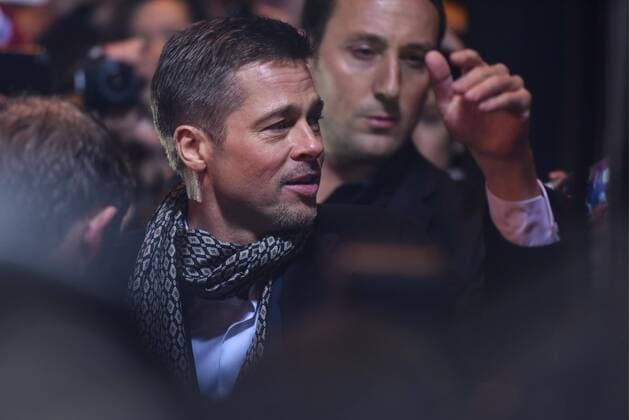 Brad Pitt en la premiere de Aliados en Madrid. 588 Diego Puerta Cordon Press Brad Pitt at the premiere of Allied in Madrid. Cordon Press  DiegoxPuerta