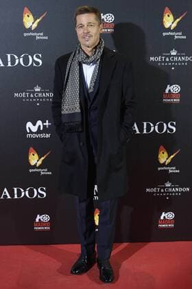22-11-2016 Madrid Brad Pitt and Marion Cotillard pose at the premiere of the film Allied in Madrid. No Spain  Copyright: ppex