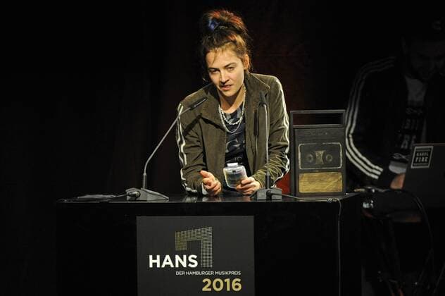 Haiyti bei der Verleihung vom Hamburger Musikpreis Hans 2016 im Club Markthalle. Hamburg, 23.11.2016 Foto:xI.xSchifflerx xFuturexImage