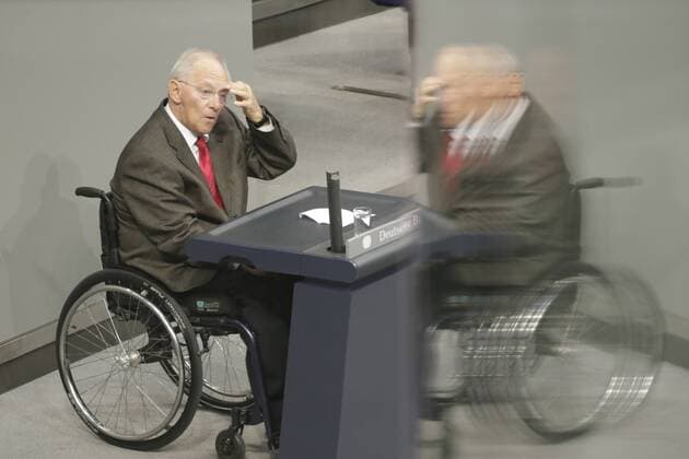 Berlin, 25.11.2016, Bundestag Plenum, Große Koalition verabschiedet Haushalt 2017, Foto: Wolfgang Schäuble, Bundesminister der Finanzen