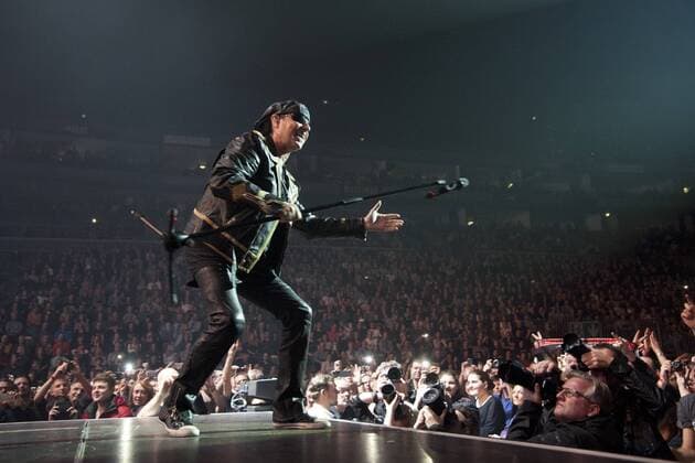 Klaus MEINE, Gesang, SCORPIONS, Hard-Rock- Heavy-Metal-Band, bei ihrem Konzert in der Lanxess Arena, Koelnarena, 19.11.2016 in Koeln Deutschland.
