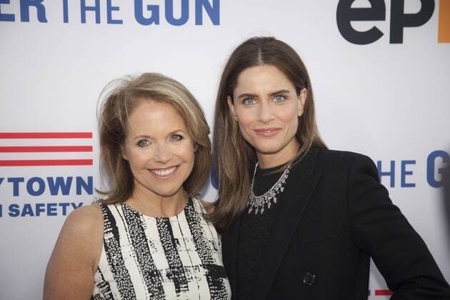 Katie Couric and Amanda Peet at the Academy of Motion Picture Arts and Sciences for the premiere of Under the Gun on Epix USA - 2016 - Premiere of Under the Gun in Los Angeles  Copyright: xMarielxCallowayx 2016-Epix-Under-the-Gun-Premiere-AMPAS-KatieCouricAmandaPeet2