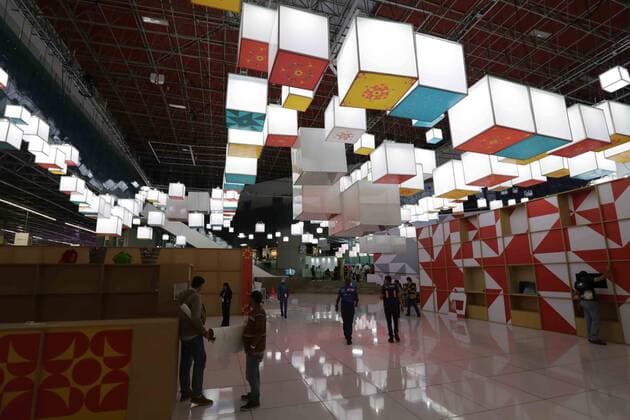 Buchmesse in Guadalajara, Mexiko November 25, 2016 - Mexico - EUM20161125CUL11.JPG.GUADALAJARA, Jal., Books Libros-Feria del Libro FIL.- Se afinan los ultimos detalles para la inauguracion de la 30 edicion de la Feria Internacional del Libro de Guadalajara (FIL) el viernes 25 de noviembre de 2016 en la Expo Guadalajara. El evento inicia este sabado.  - ZUMAu78_ 20161125_zaf_u78_123
